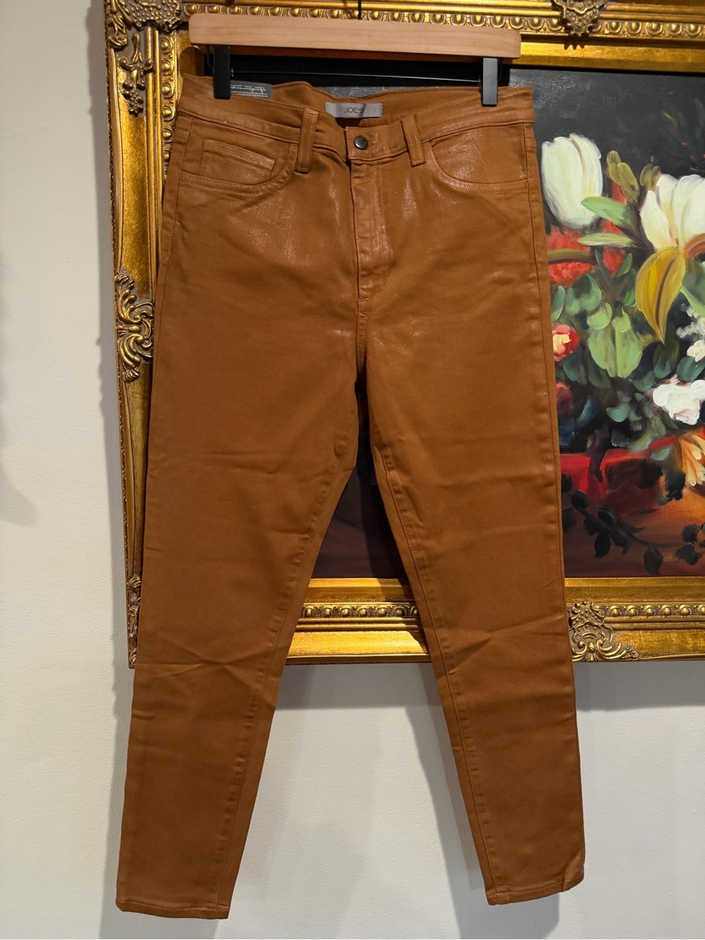 Joe's Jeans Skinny in Cognac Brown